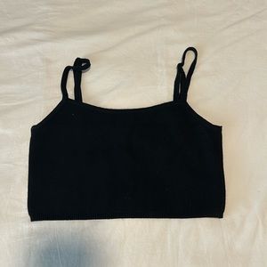 Dynamite ribbed crop top